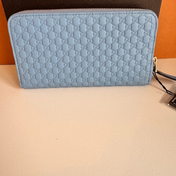 Gucci NEW IN BOX Guccissima Long wallet leather FULL SET 100% Authentic! - Picture 5 of 6